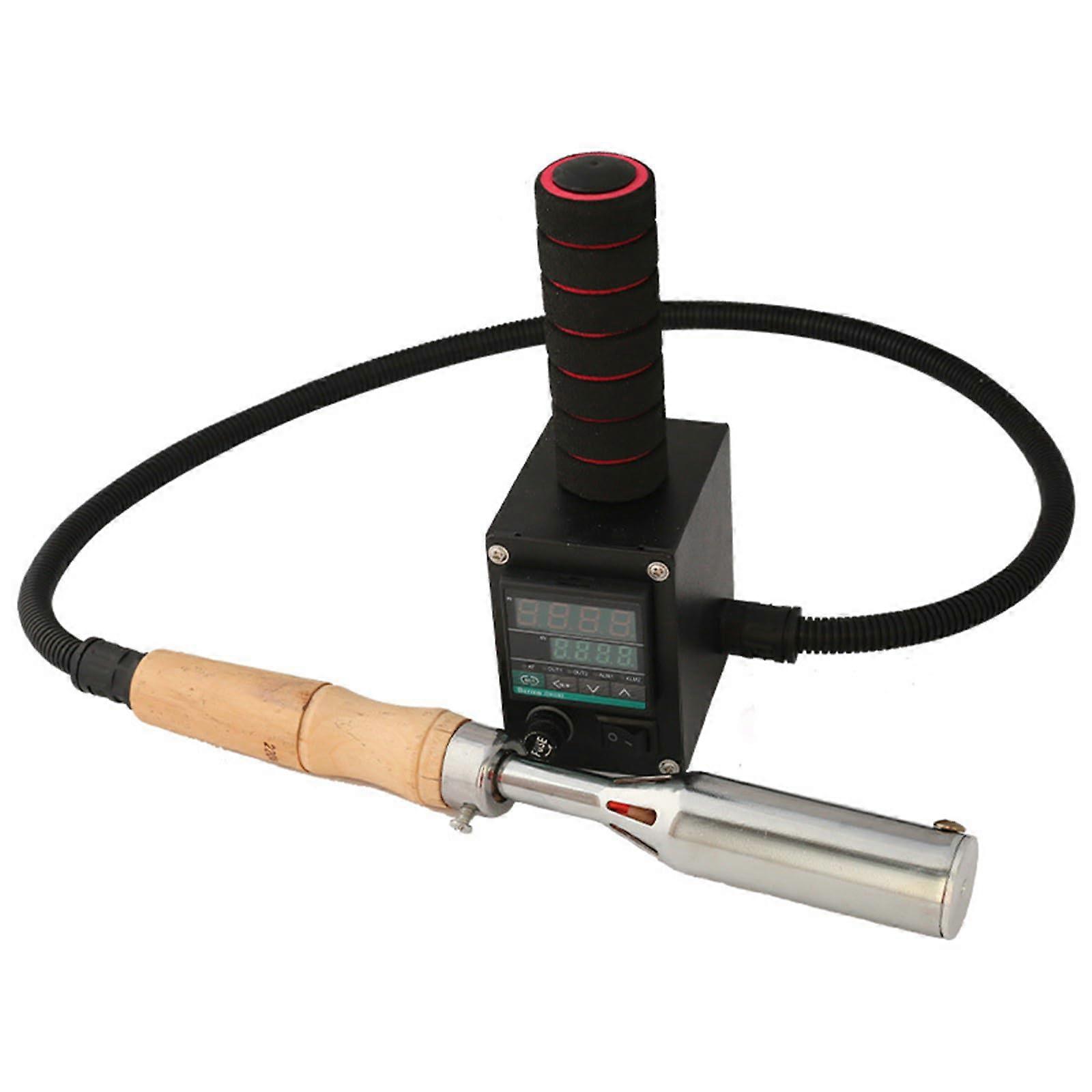 Handheld Branding Iron with Adjustable Temperature for Wood Leather and More, Digital Display