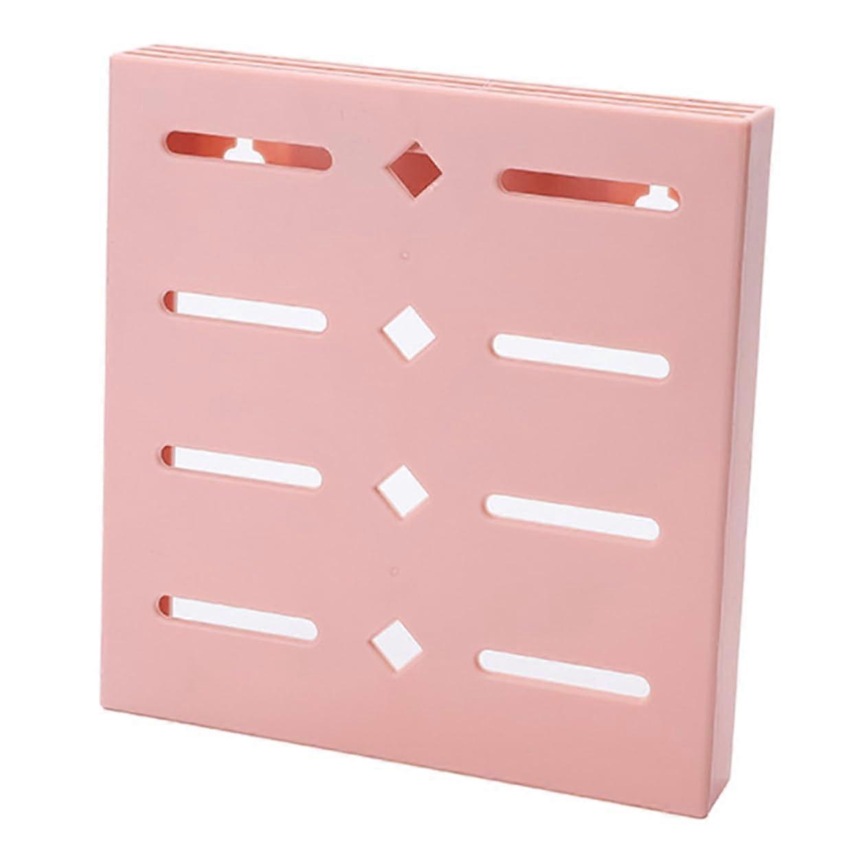 Wall Mounted Knife Holder PP Material Adhesive Kitchen Storage Rack Space Saving Organizer