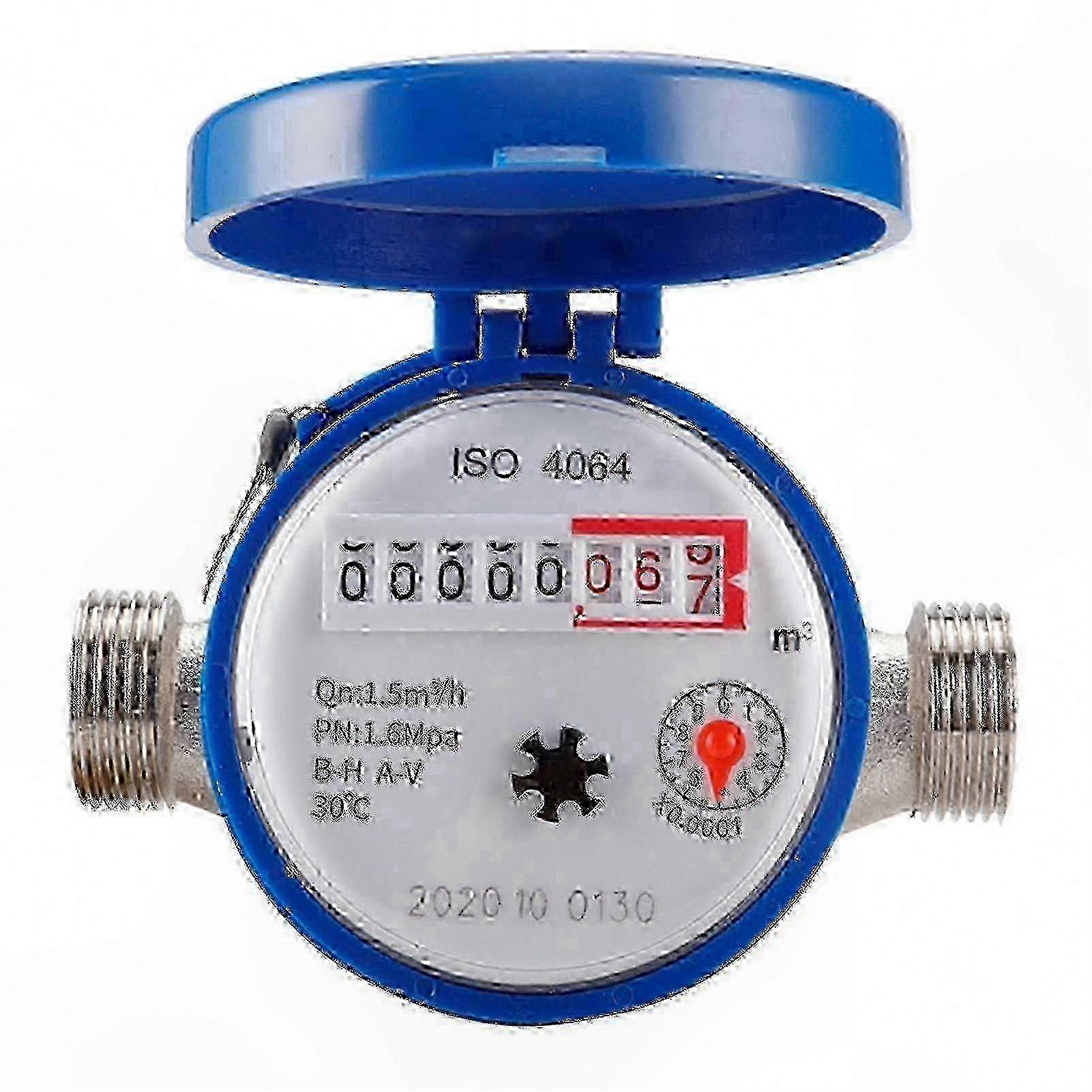 Garden Water Meter - Copper Construction for Accurate Flow Measurement