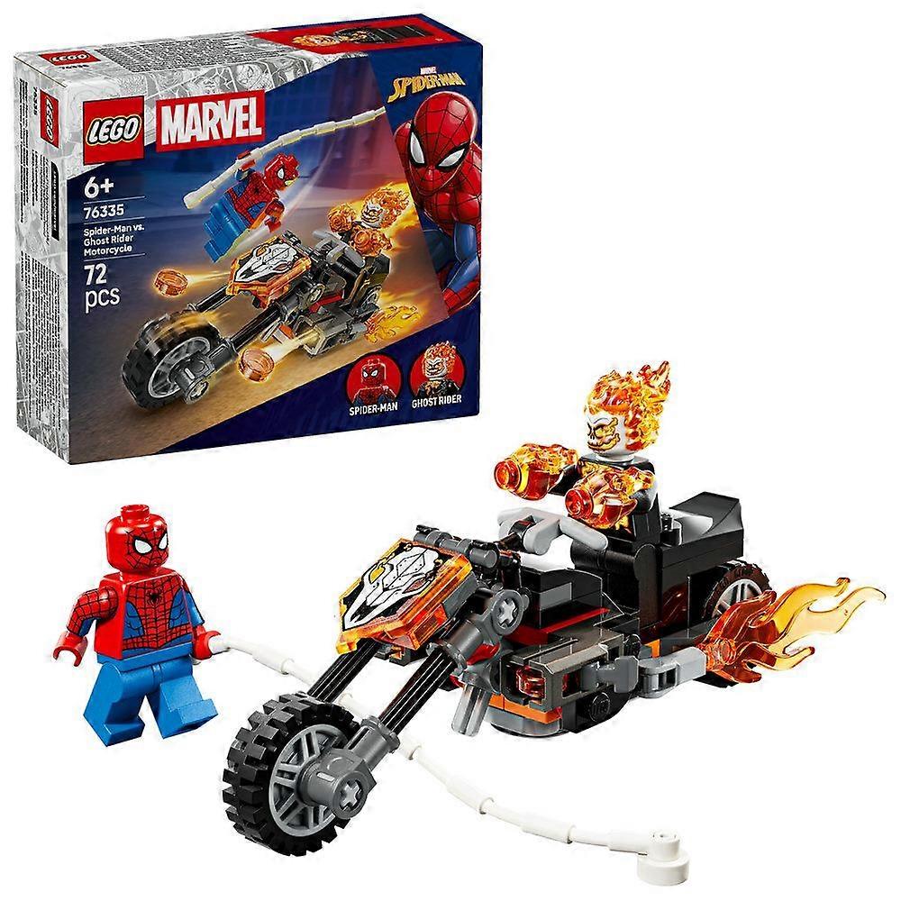 LEGO Marvel Spider-Man vs. Ghost Rider Motorcycle 76335