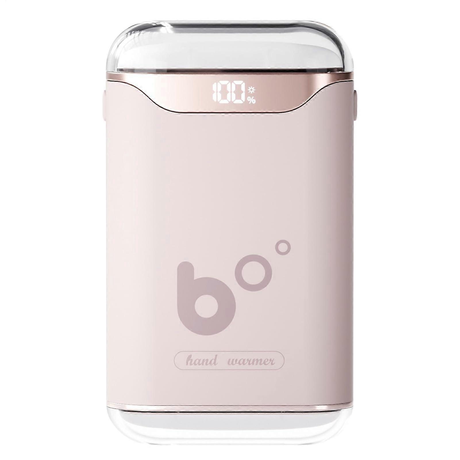 Rechargeable USB Hand Warmer with LED Light, Waterproof Fast Heating and LongLasting Battery