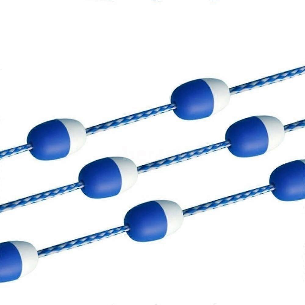 Pool Safety Divider Rope 255ft with  Visibility Floats, Durable Steel Core and Hooks