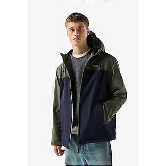 Hunter Original Mens Block Waterproof Men's Green Rain Jacket