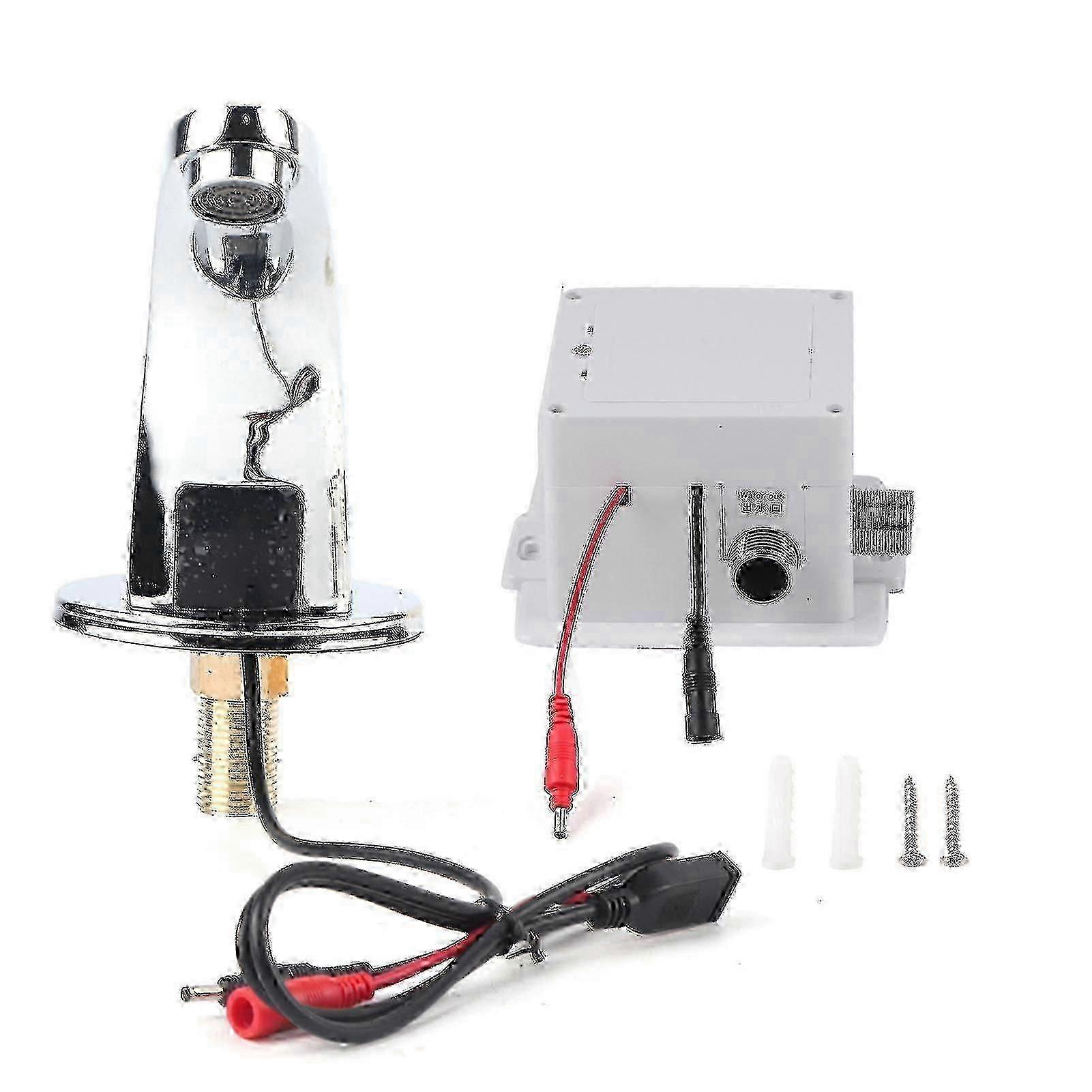 Automatic Infrared Sensor Touchless Faucet with Cold Water Support, G1/2 Size Inductive Nozzle