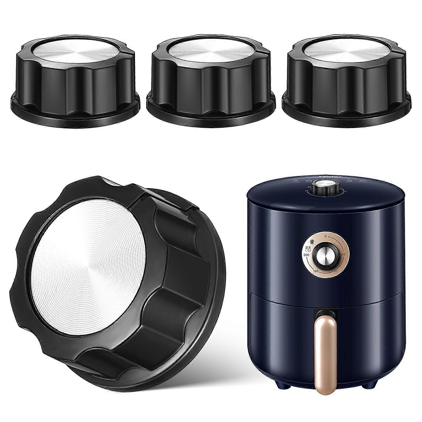 4pcs Universal Stove Knobs Replacements Electric Stoveknobs Gasstove Knobs Cooktop Burner Control Button Oven Control Range Button