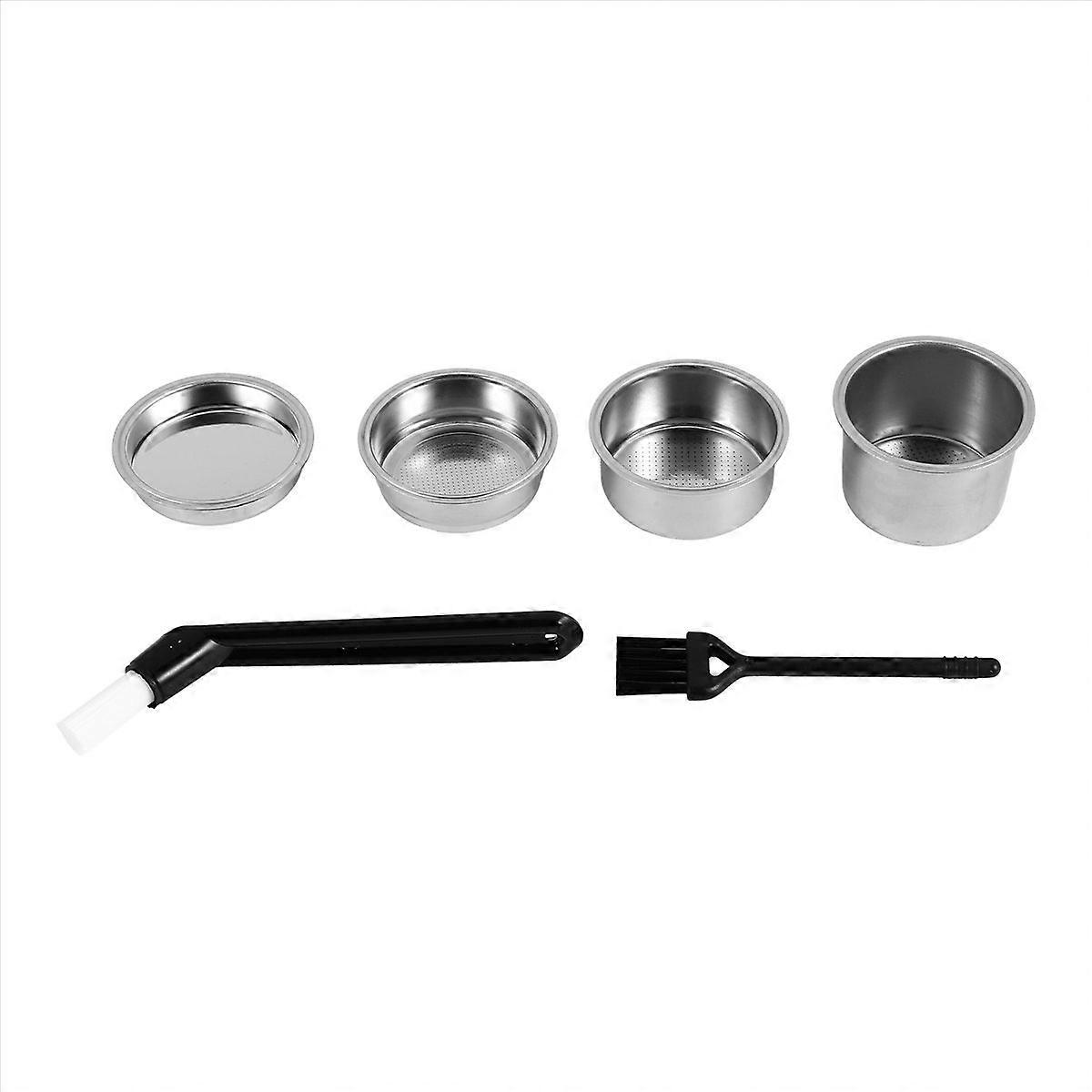 51mm Filter Basket 1/2/4 Cup for Espresso Bottomless Portafilter