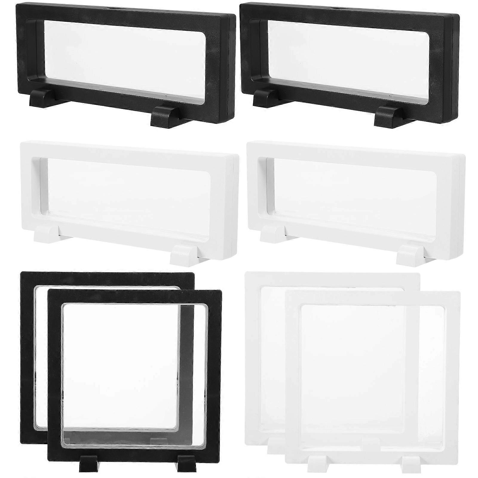 Case Jewelry Display Frame for 8Pcs Assorted Color Accessories