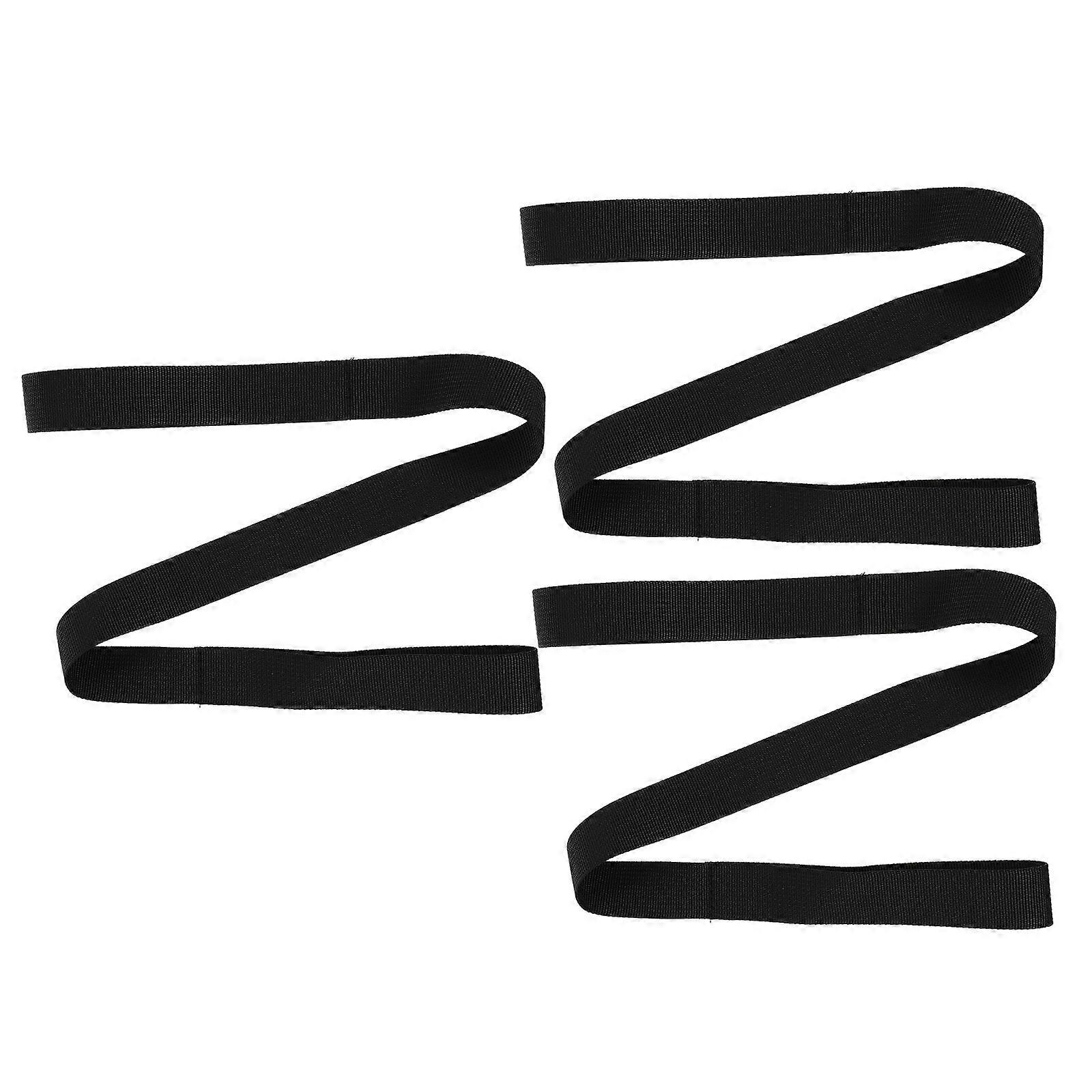 Black Ski Boot Carrier Strap for Carrying 3Pcs Polyester Shoulder Sling