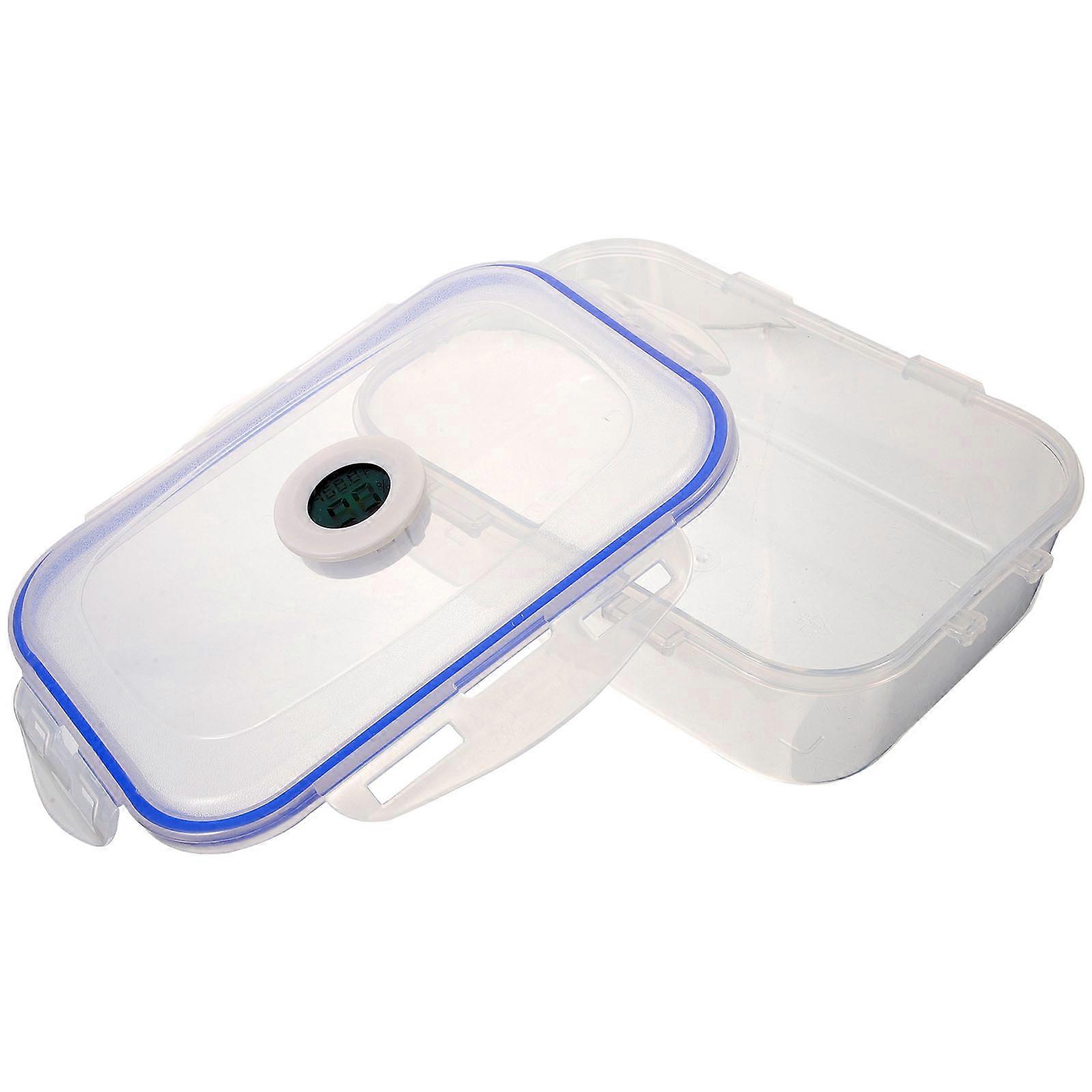 Cigar Humidor Box Portable Plastic Storage Case for 2Pcs Cigars