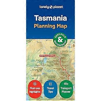 Lonely Planet Tasmania suunnittelu kartta