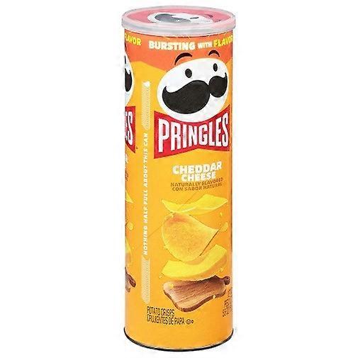Pringles Cheddar Cheese Potato Crisps Chips
