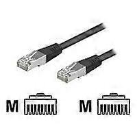 Network cable - Wentronic - CAT 5e - 10 m - FTP - Black