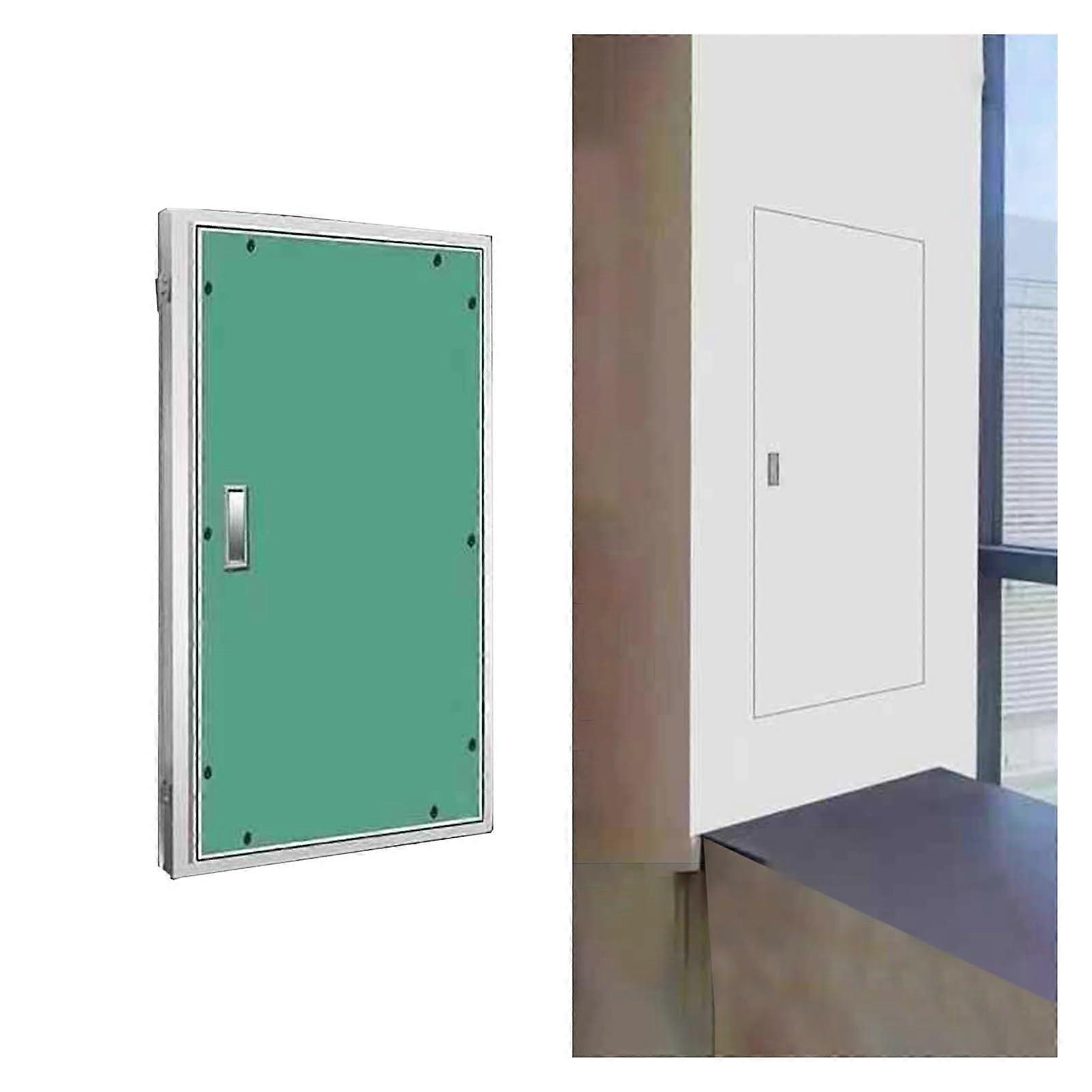 Access Panel with Handle 450x900mm Paintable Concealed Plasterboard Inspection Hatch Large Size