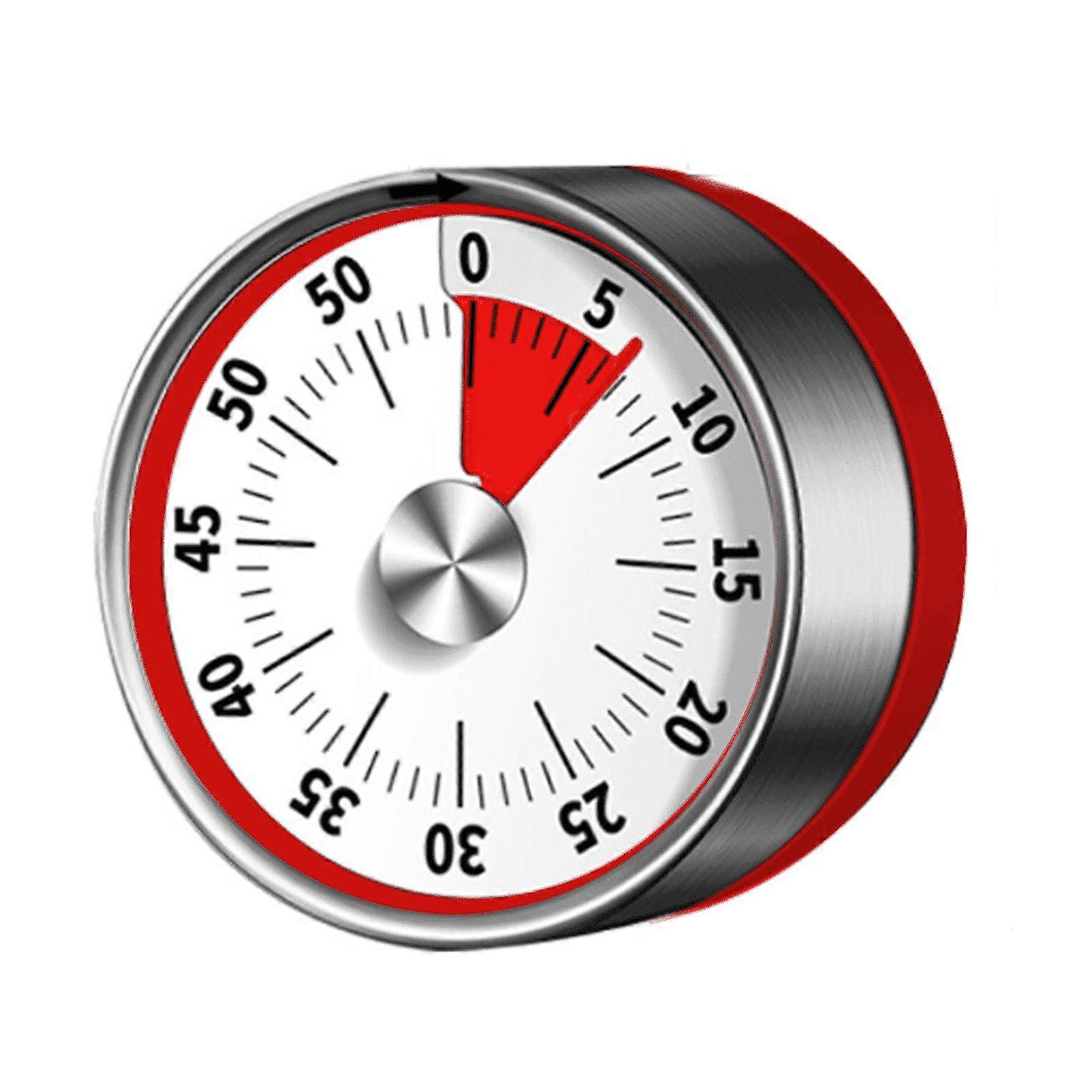 Visual Timer,60-Minute Large Display Visual Timer for Kids,No Batteries Needed Kitchen Timer