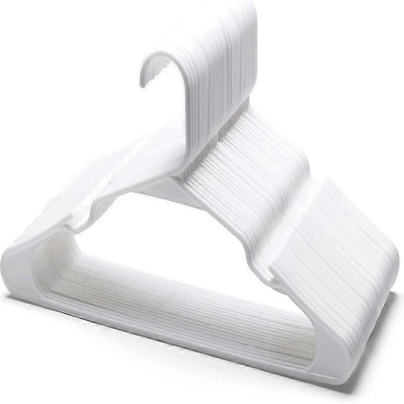 Closet plastic hangers 20 pack space saving design