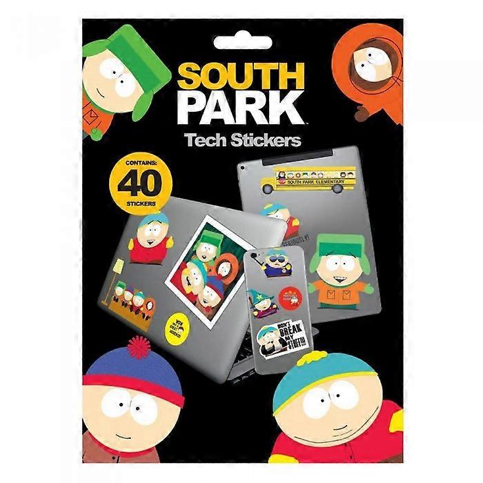 South Park Characters Tech Stickers