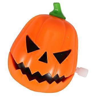 Aufziehen Kürbis Gruseliges Spielzeug Halloween Party Gunst Spielzeug Mund Öffnen und Schließen Kürbis Uhrwerk Requisite