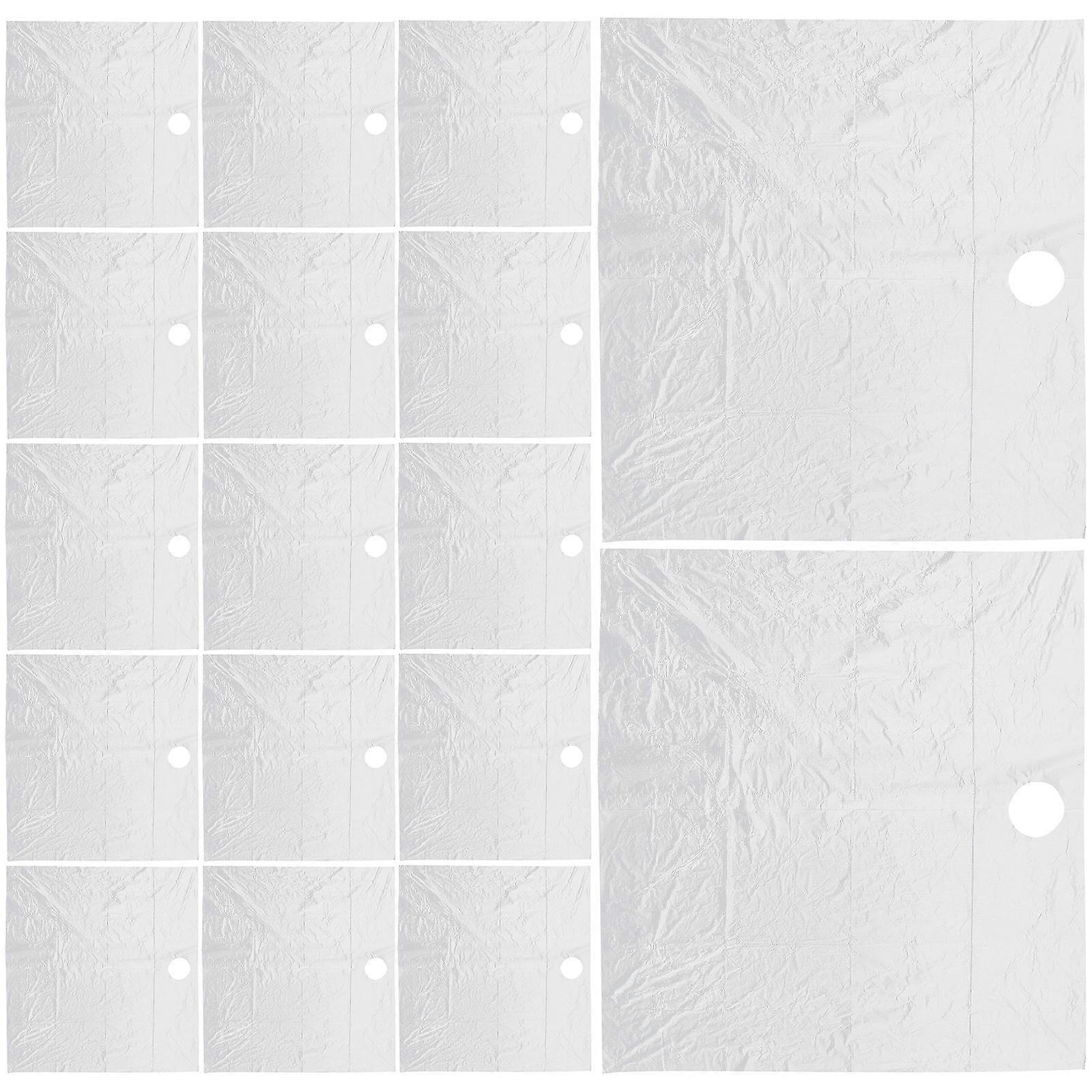 20Pcs Disposable Beard Catcher Sheets Multi-function Hair Catching Sheets for Sink