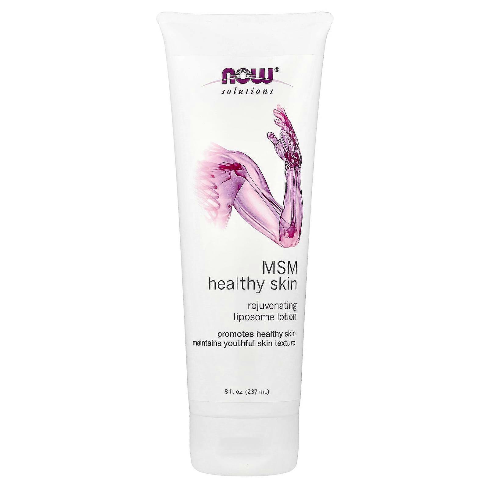 NOW Foods, Solutions, MSM Healthy Skin, Liposome Lotion, 8 fl oz (237 ml)
