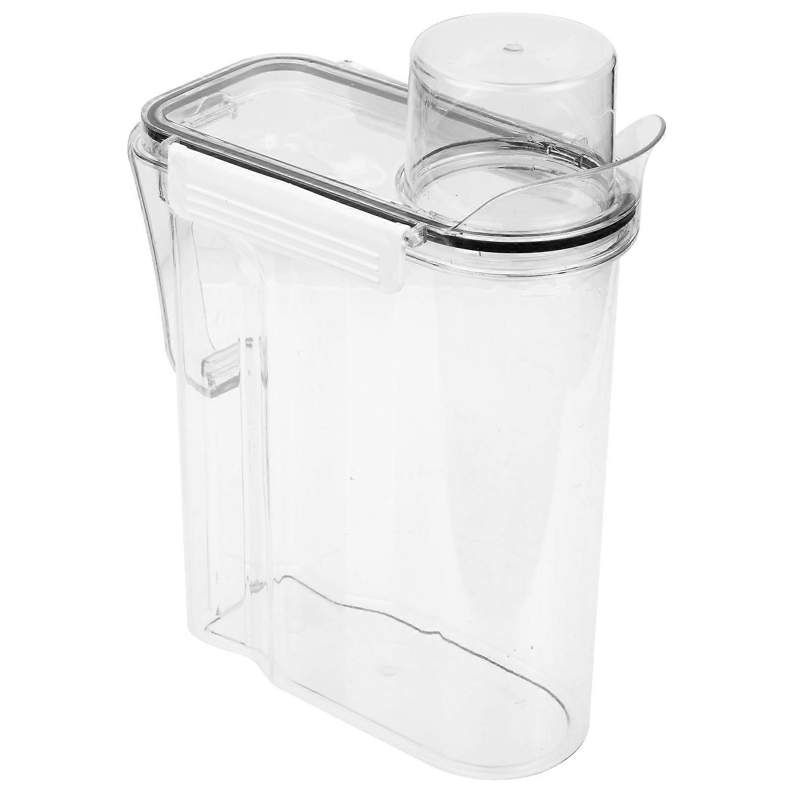 Refillable Laundry Detergent Container Detergent Powder Bucket Sub Storage Bucket