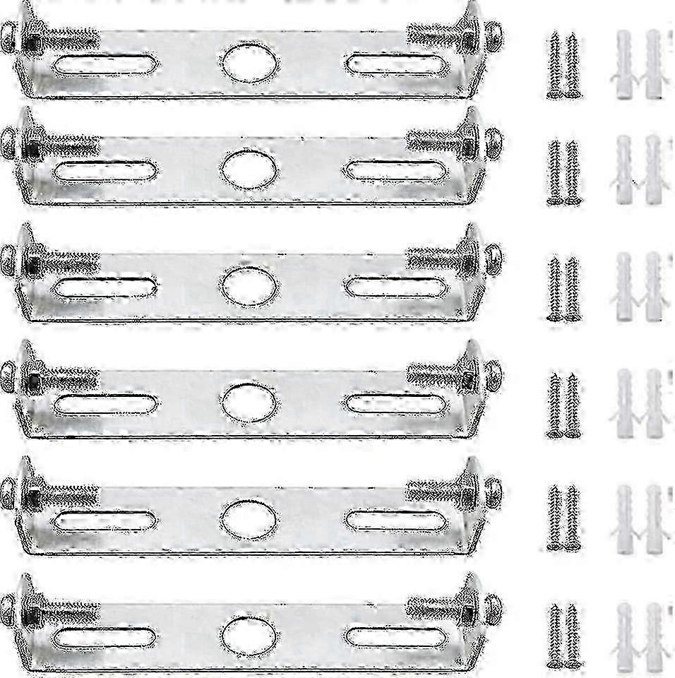 6Pcs Ceiling Light Mounting Brackets 95mm with Screws