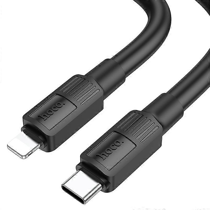 hoco X84 20W USB-C / Type-C to 8 Pin Solid PD Charging Data Cable，Length：1m