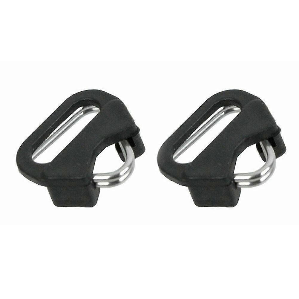 2x Camera Strap Triangle Split Adapter+Cap For Fuji Lecia Nikon \U:K