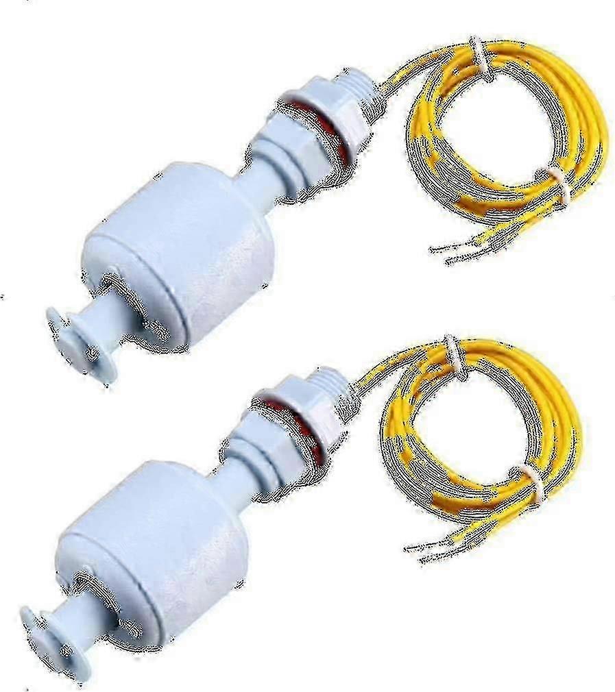 2 Pcs Float Switch for Water Pump Tank Level Sensor with Cable