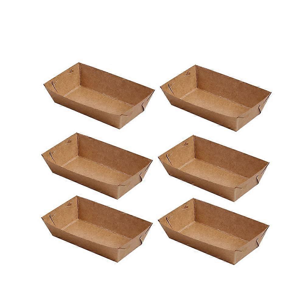 Kraft Paper Oilproof Snack Open 5Pcs