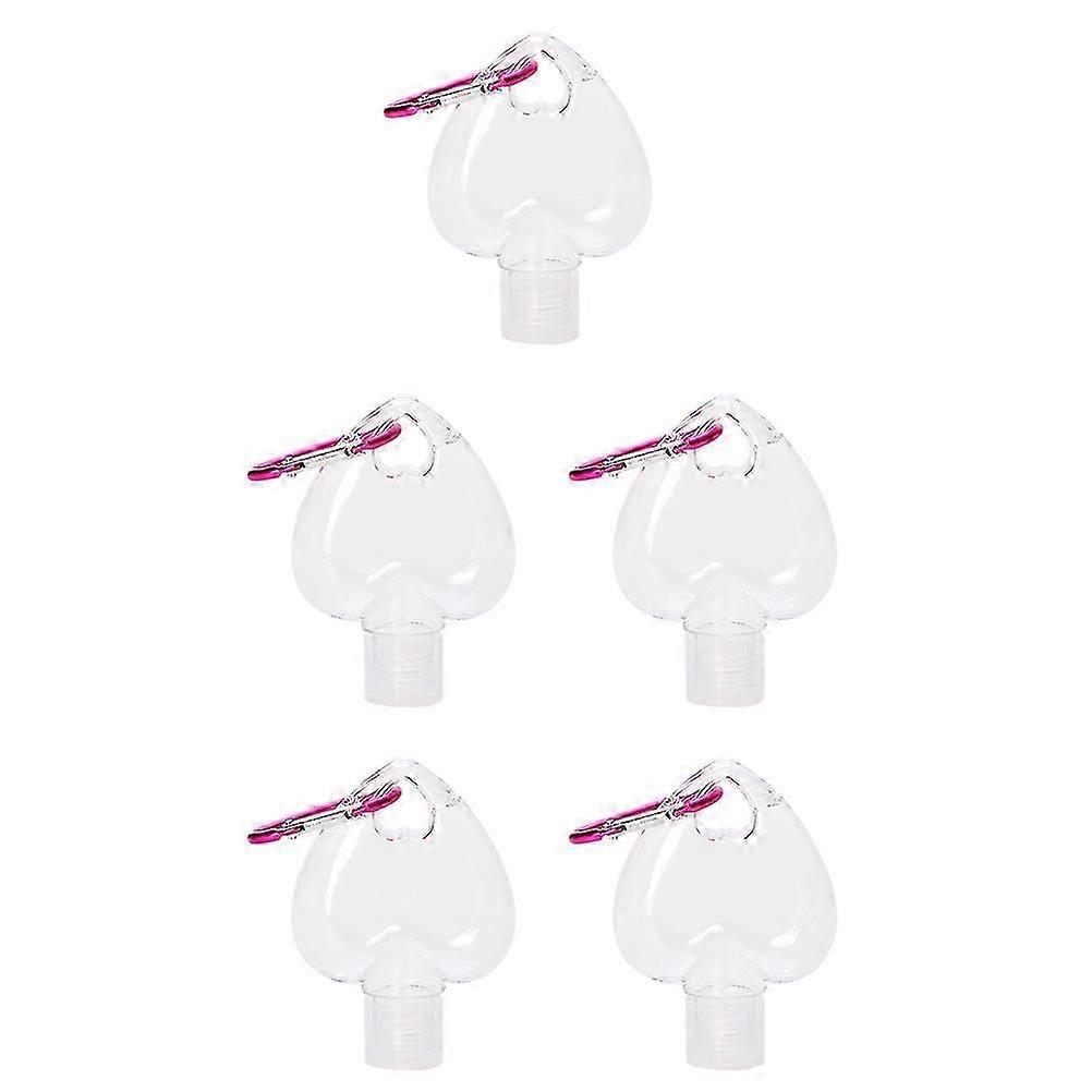 Refillable Bottles Love Bottles for Storage Use 5Pcs 50Ml