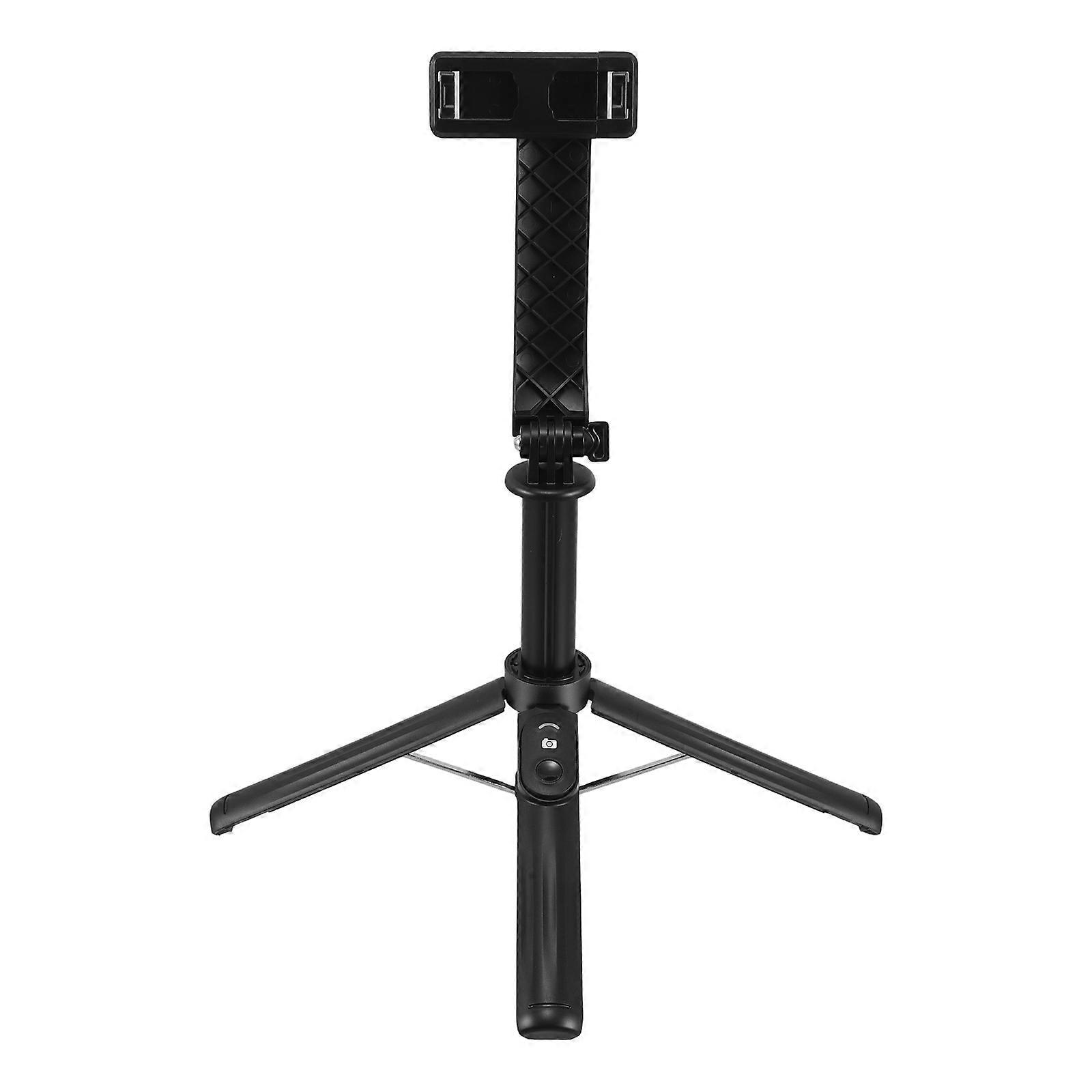 Extendable Selfie Stick Quadripod for Live Streaming with Stable Support