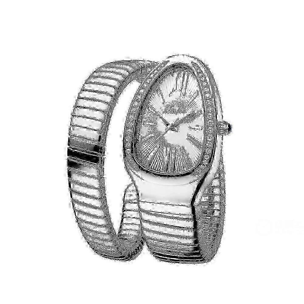 Women's Snake Shape Bangle Bracelet Watch