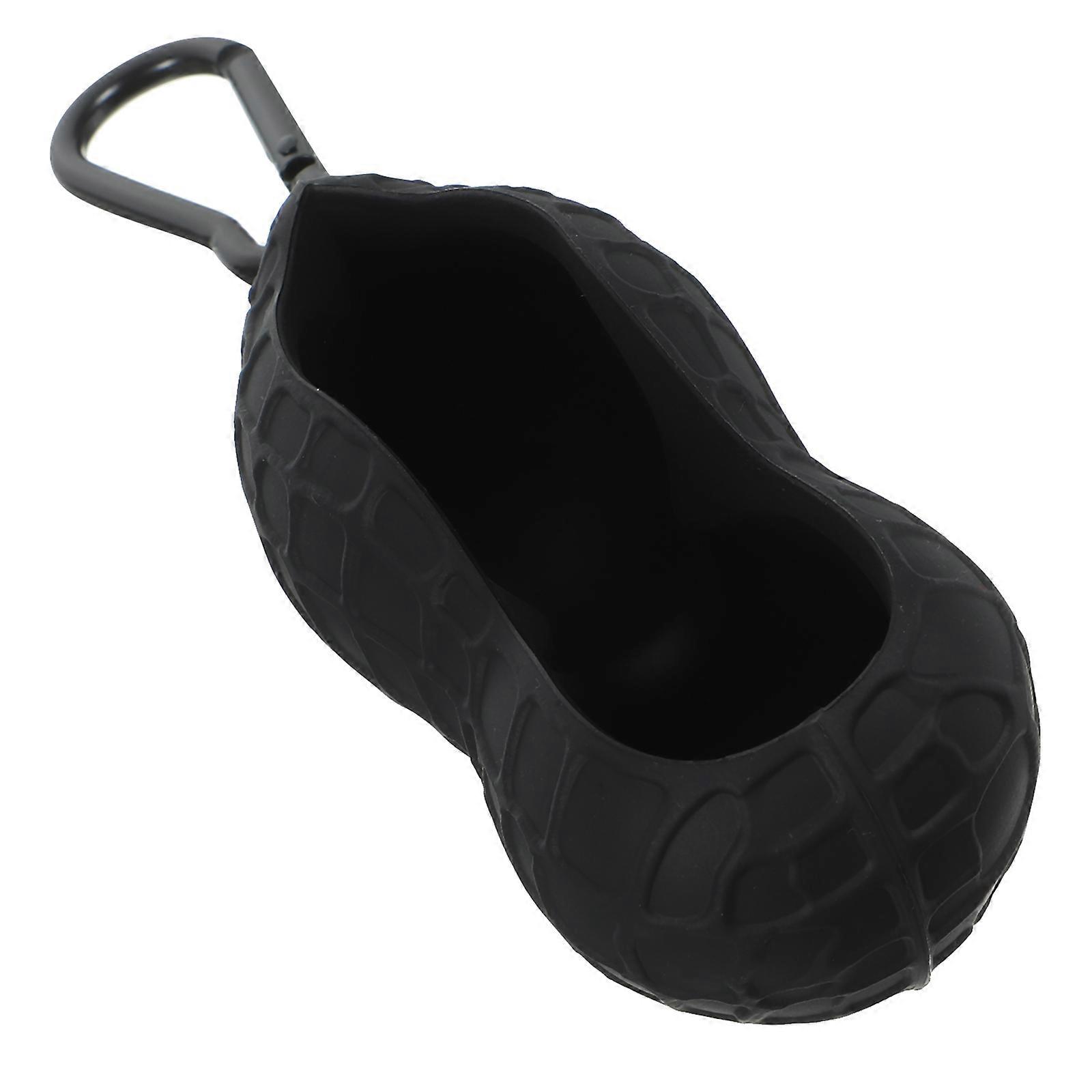 Golfballhülle aus elastischem Silikon, schwarz