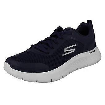 Skechers Air Cooled Vegan Herren-Sneaker Independent 216495 – Marineblau, Synthetik – UK-Größe 12 – EU-Größe 47 – US-Größe 13