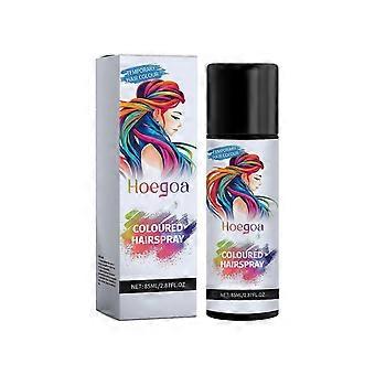 Hoegoa temporary black hair spray easy to color scalp easy gentle disposable black stain spray - hoegoa temporary black hair spray easy to color scalp