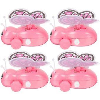 4pcs Wind-up Flap Asas Brinquedos Criança Aprendizagem Precoce Borboletas Borboletas Playthings