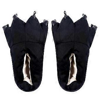 slippers voor volwassenen en kinderen met dierenmonsters, voeten, klauwen, dinosauruspoten, pluche, leuke schoenen en slippers WY-26