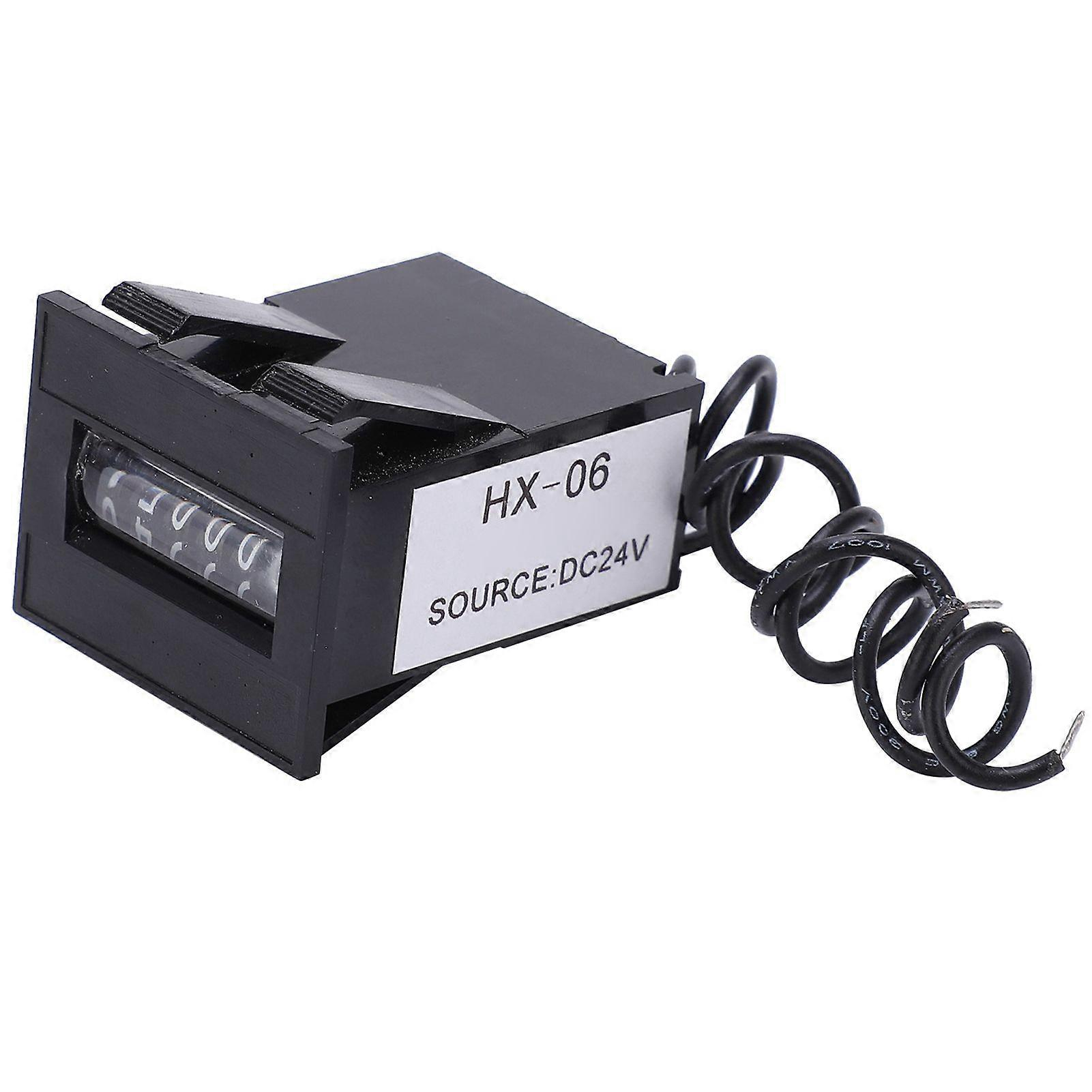 Electromagnetic Counter 6 Digits Electronic Industrial Totalizer with No Clear Function LY?0624V