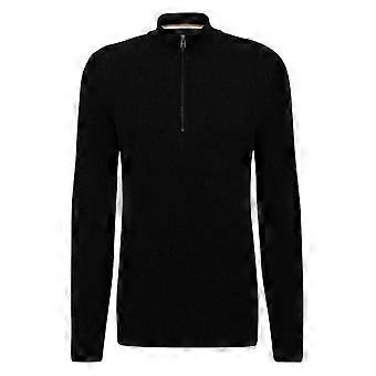 Boss Mens Ebrando-P Knitted Half Zip Jumper