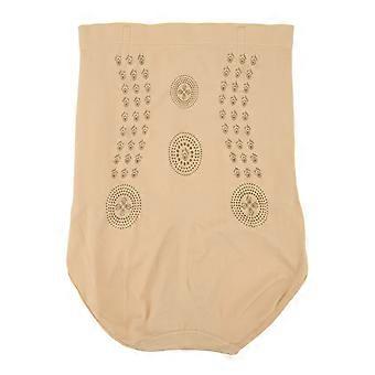 Kroppsformande shorts Hög midja Buk Tighta underkläder Nylon Kvinnor Höftlyft Kalsonger Hudfärg XXL (kompatibel 90-110kg)