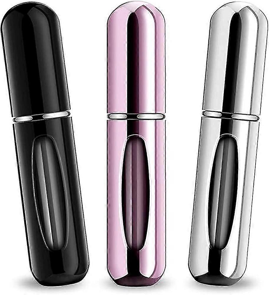 3pcs 5ml Perfume Atomizers, Refillable Perfume Atomizers, Portable Atomizers