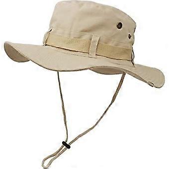Chapeau de Soleil Large Bord Extrieur, Couche Double Style darme de Combat Classique Jungle Chapeau de Soleil pour Pche, Chasse, Camping