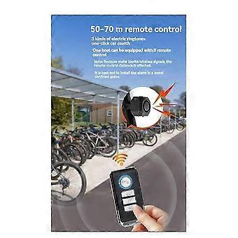Compatible with bicycle vibration alarms, features USB charging and remote control, and anti-theft function.