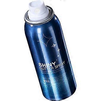 Body Glitter Spray Blue for Spraying 60Ml Women Body Highlighter Powder