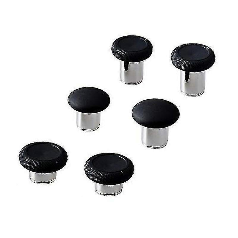 6 i 1 Skift styrepindsgreb Reservedele til en Elite-controller - sort