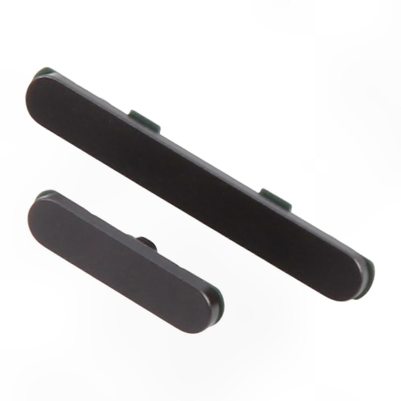 Power Button and Volume Control Button Replacement Parts Compatible with Google Pixel 9a, Black