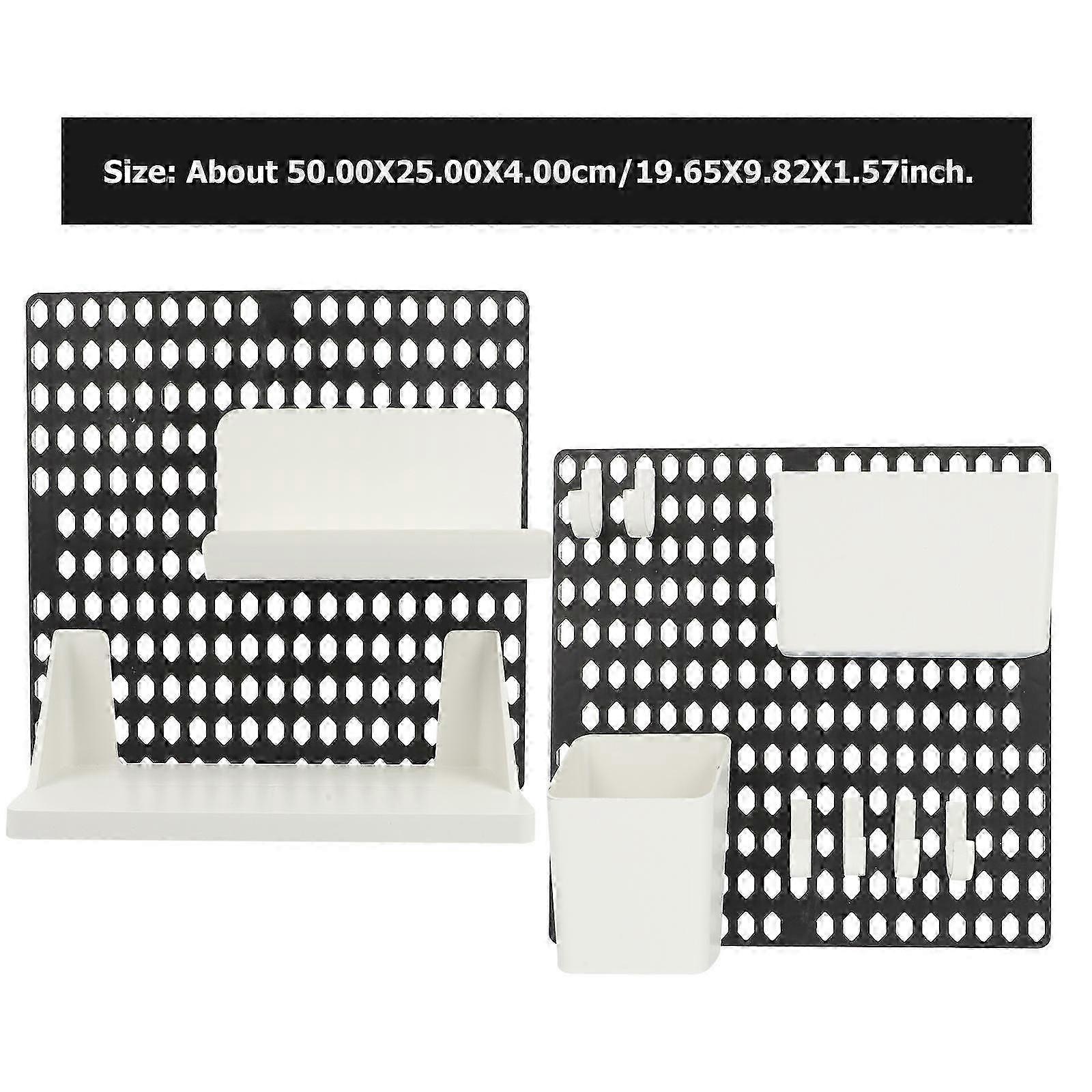 Practical Pegboard Storage Shelf Pegboard Storage Rack Wall Pegboard Holder