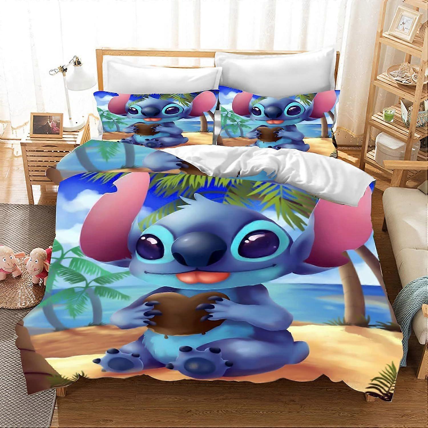 Soft and Comfortable Microfiber Children's Bedding Set - for Single Bed)