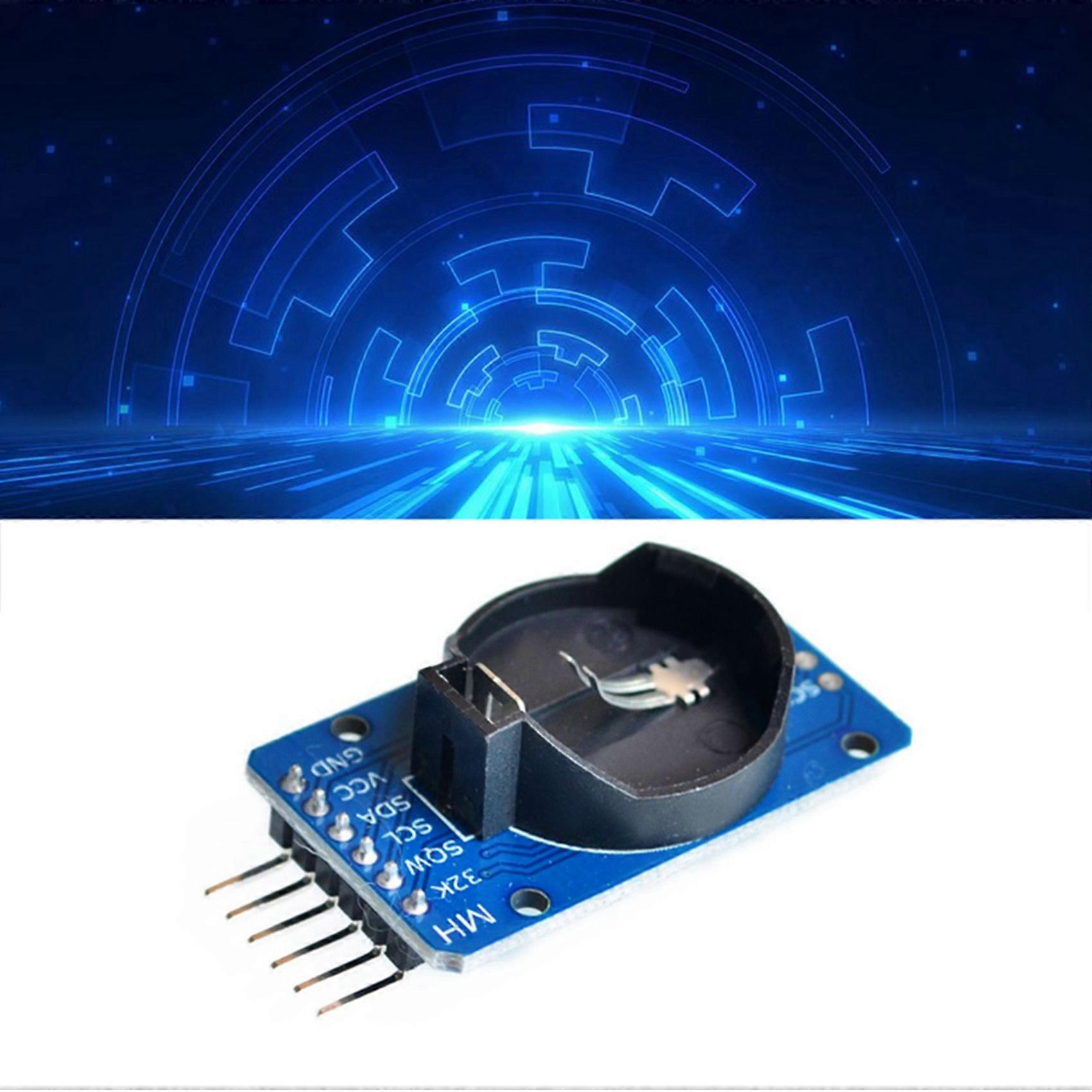 4X DS3231 AT24C32 IIC Module Precision Clock Module Memory 3.3V/5V Temperature Sensor Portable Module