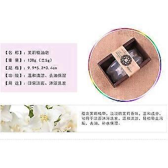 Bath and face soap, essential oil soap, goat milk plant handmade soap, bamboo charcoal jasmine soap, fat soap, horseshoe jasmine soap
